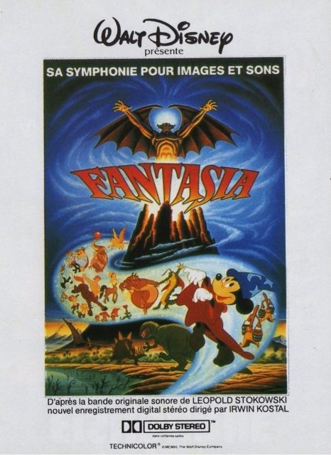 Fantasia - Photos et affiches. 6 Affiche Fantasia Disney Poster