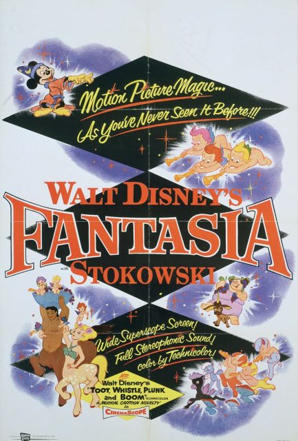 Fantasia - Photos et affiches. 17 Affiche Fantasia Disney Poster