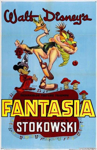 Fantasia - Photos et affiches. 13 Affiche Fantasia Disney Poster