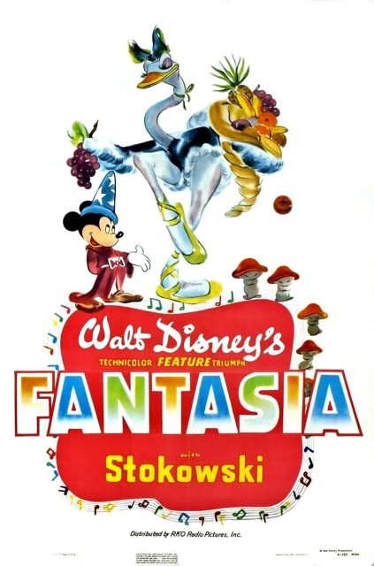 Fantasia - Photos et affiches. 12 Affiche Fantasia Disney Poster