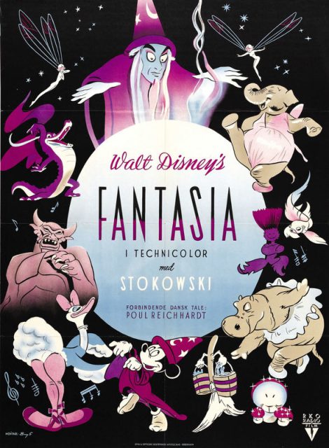 Fantasia - Photos et affiches. 28 Affiche Fantasia Disney Poster