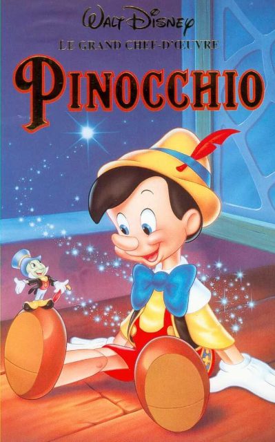 Pinocchio - Photos et affiches. 2 Affiche Poster de Pinocchio 1940