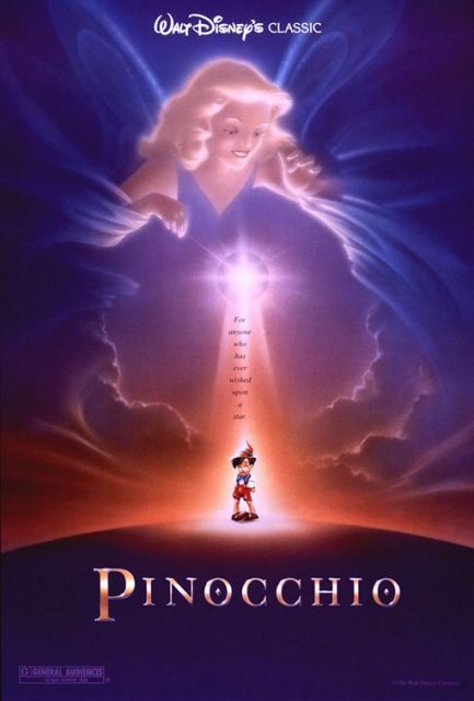 Pinocchio - Photos et affiches. 13 Affiche Poster de Pinocchio 1940