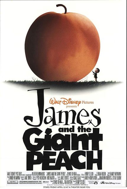 Affiche Poster james pêche géante giant peach disney
