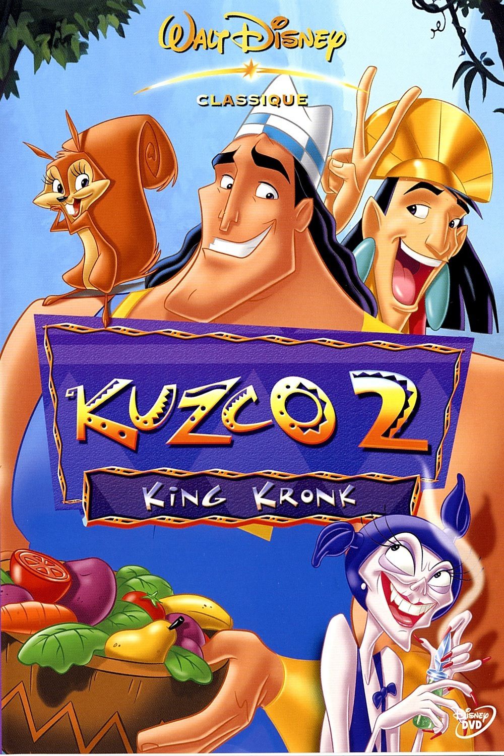 affiche poster kuzco 2 king krong new groove disney