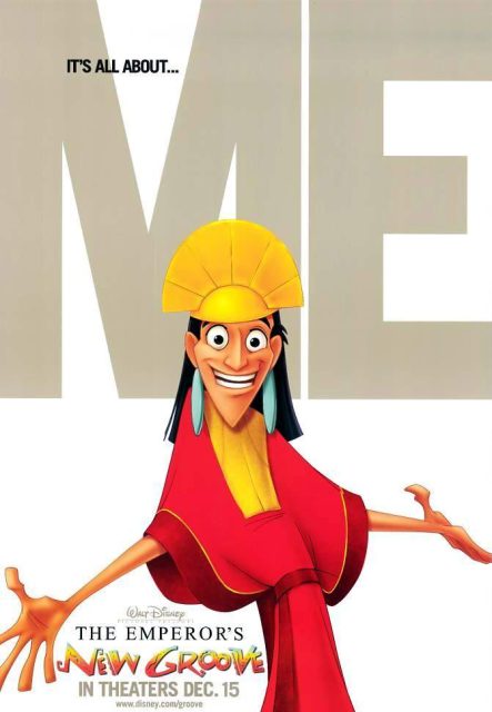Kuzco l'empereur mégalo - Photos et affiches. 6 Affiche Kuzco Empereur Megalo Disney Poster New groove emperor