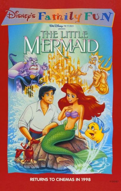 La petite sirène - Photos et affiches. 14 Affiche La petite sirène Disney Little mermaid Poster