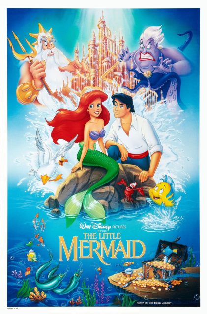 La petite sirène - Photos et affiches. 11 Affiche La petite sirène Disney Little mermaid Poster