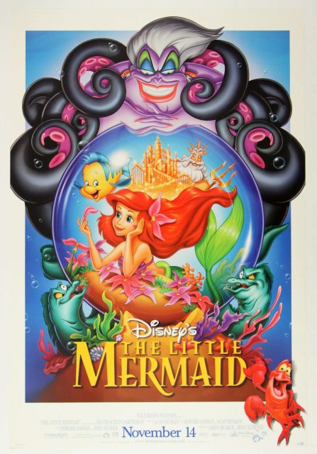 La petite sirène - Photos et affiches. 8 Affiche La petite sirène Disney Little mermaid Poster