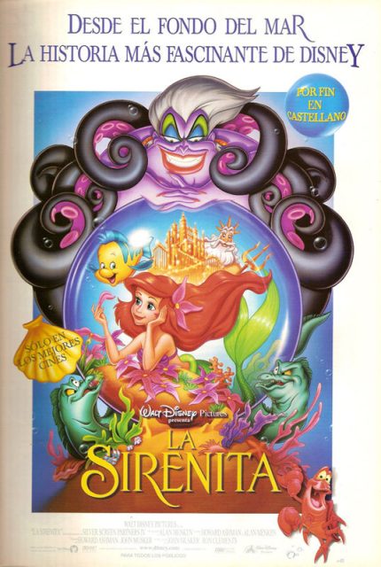 La petite sirène - Photos et affiches. 21 Affiche La petite sirène Disney Little mermaid Poster