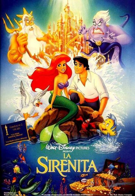 La petite sirène - Photos et affiches. 20 Affiche La petite sirène Disney Little mermaid Poster