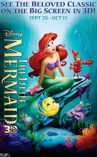 La petite sirène - Photos et affiches. 16 Affiche La petite sirène Disney Little mermaid Poster