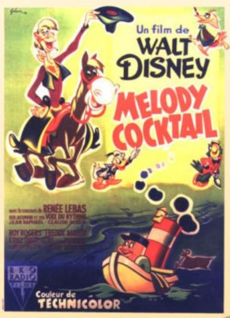 Mélodie cocktail. 1 Affiche Poster de Mélodie cocktail Melody Time 1948