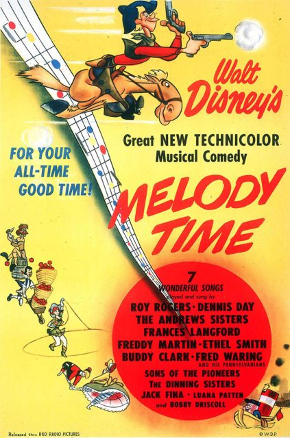 Mélodie cocktail - Photos et affiches. 3 Affiche Mélodie cocktail Disney Poster Melody time