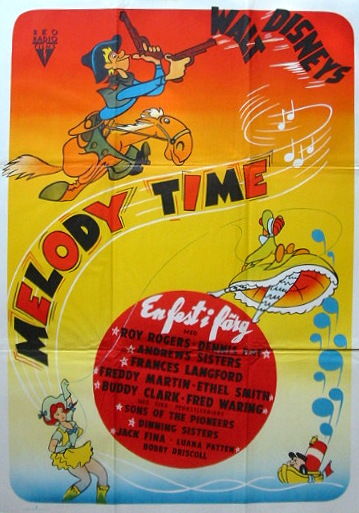 Mélodie cocktail - Photos et affiches. 4 Affiche Mélodie cocktail Disney Poster Melody time