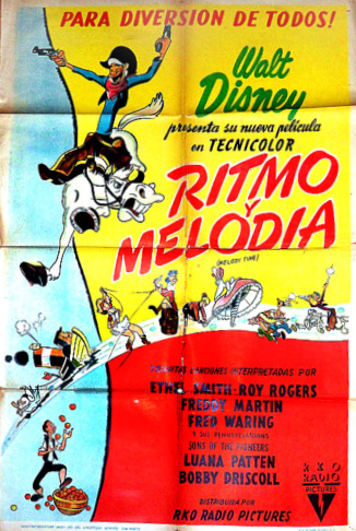 Mélodie cocktail - Photos et affiches. 11 Affiche Mélodie cocktail Disney Poster Melody time