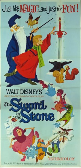 Merlin l'enchanteur - Photos et affiches. 8 Affiche Merlin l'enchanteur Disney Poster The sword in the stone