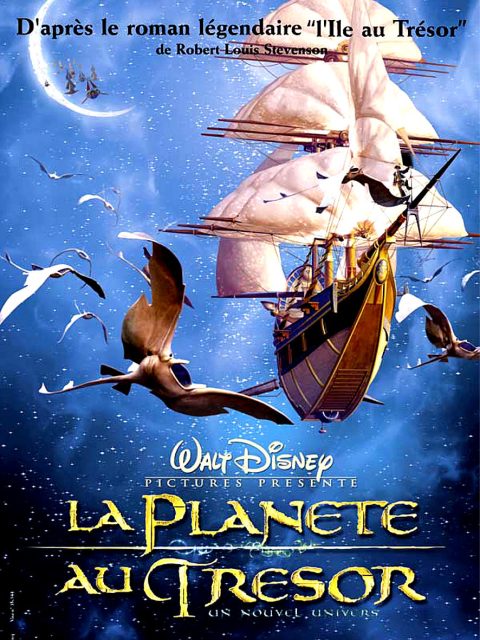 La planète au trésor : un nouvel univers - Photos et affiches. 1 Affiche La planète au trésor : un nouvel univers Disney Poster Treasure Planet