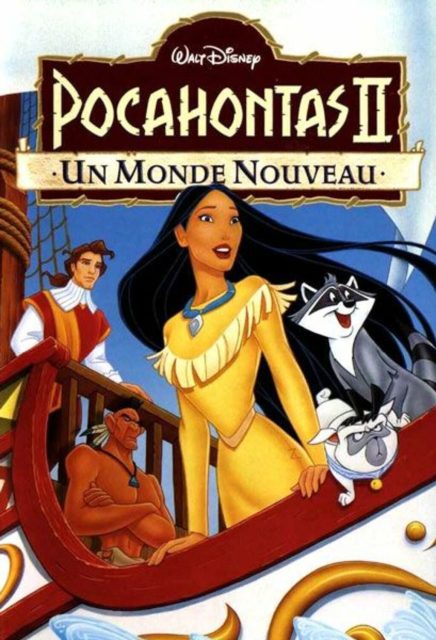 affiche poster pocahontas 2 monde nouveau journey new world disney