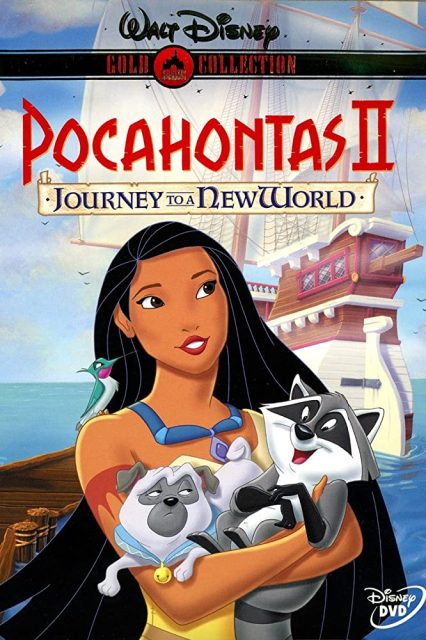 affiche poster pocahontas 2 monde nouveau journey new world disney