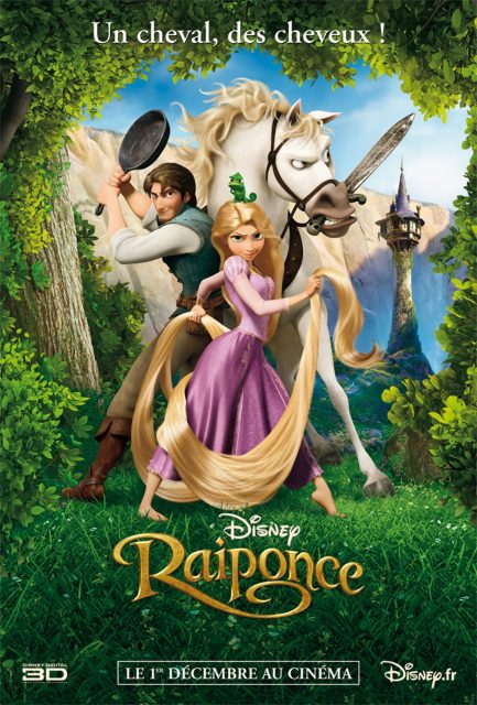 Raiponce. 1 Affiche Poster de Raiponce Tangled 2010 Disney