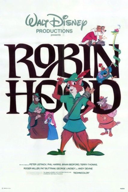 Robin des bois - Photos et affiches. 15 Affiche Robin des bois Disney Poster Hood