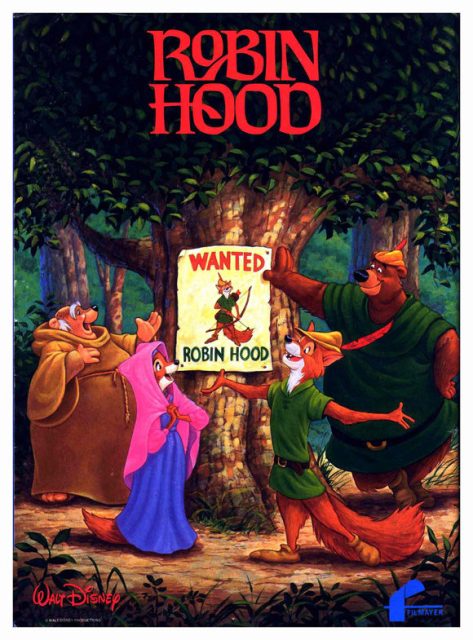 Robin des bois - Photos et affiches. 18 Affiche Robin des bois Disney Poster Hood