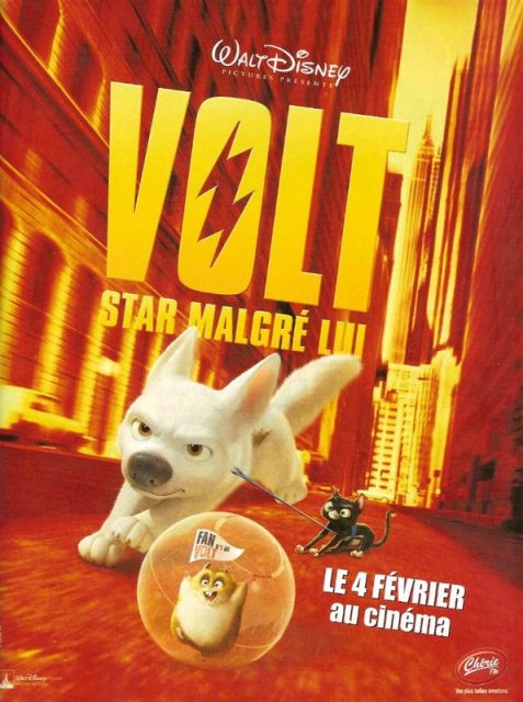 Volt, star malgré lui - Photos et affiches. 2 Affiche Volt Star malgré lui Disney Poster Bolt