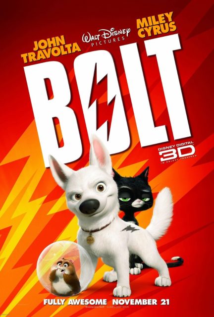 Volt, star malgré lui - Photos et affiches. 8 Affiche Volt Star malgré lui Disney Poster Bolt