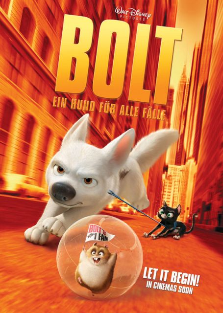 Volt, star malgré lui - Photos et affiches. 13 Affiche Volt Star malgré lui Disney Poster Bolt