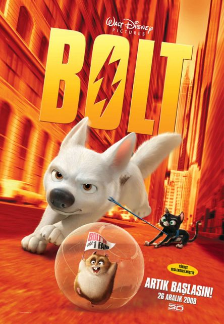 Volt, star malgré lui - Photos et affiches. 9 Affiche Volt Star malgré lui Disney Poster Bolt