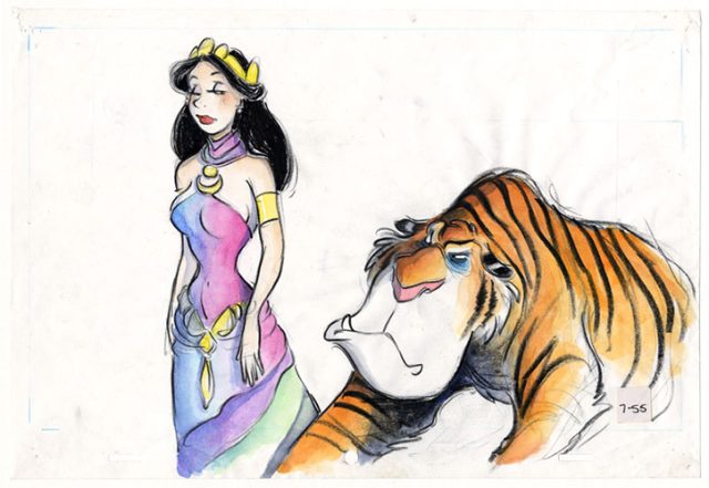 Aladdin - Photos et affiches. 35 artwork aladdin disney concept art