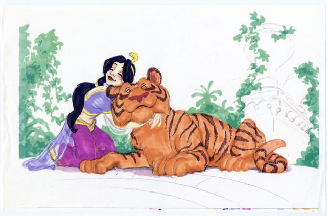 Aladdin - Photos et affiches. 30 artwork aladdin disney concept art