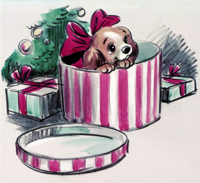 La Belle et le Clochard - Photos et affiches. 51 Artwork Concept art La belle et le clochard Disney Poster Lady and the tramp