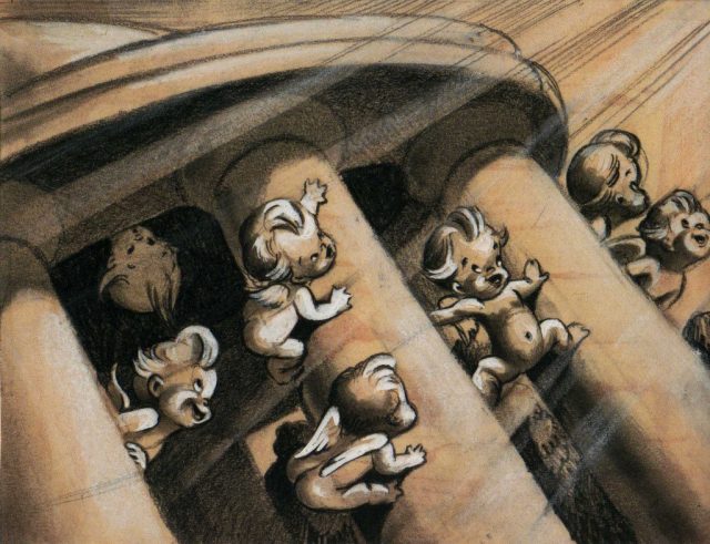 Fantasia - Photos et affiches. 56 Artwork Concept art Fantasia Disney