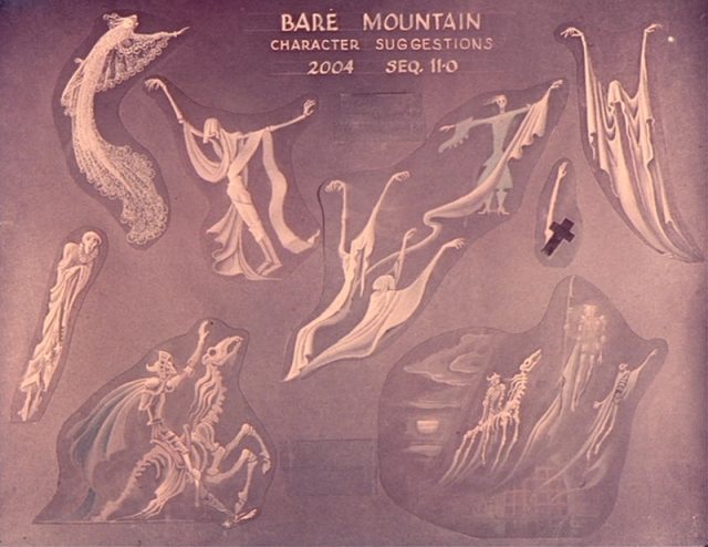 Fantasia - Photos et affiches. 50 Artwork Concept art Fantasia Disney