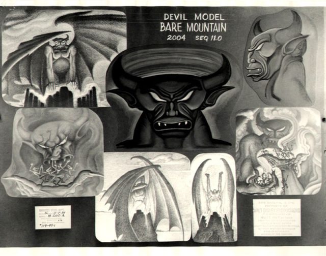 Fantasia - Photos et affiches. 66 Artwork Concept art Fantasia Disney