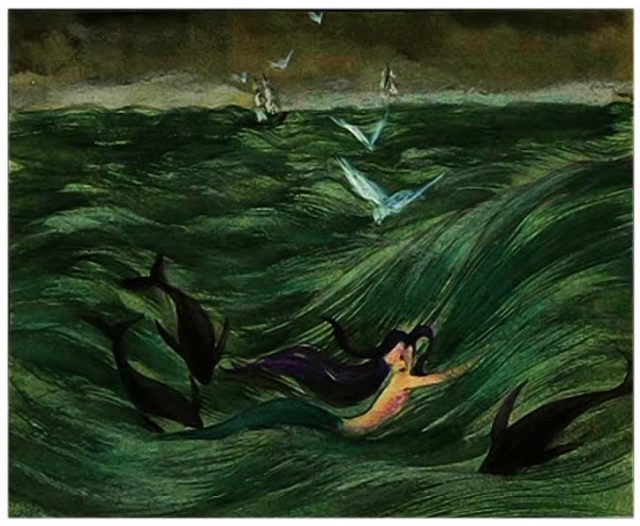 La petite sirène - Photos et affiches. 63 Artwork Concept art La petite sirène Disney Little mermaid