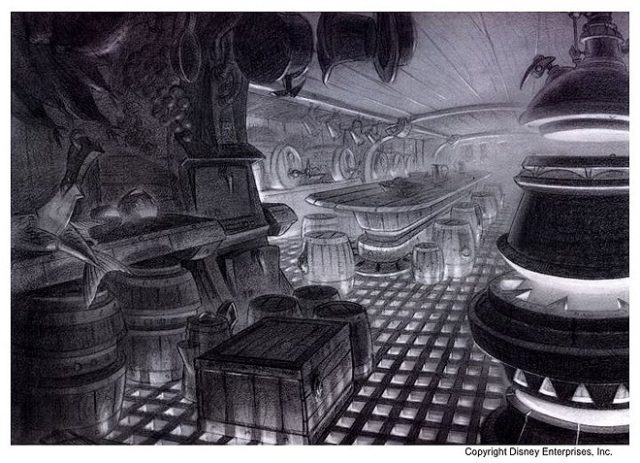 La planète au trésor : un nouvel univers - Photos et affiches. 50 Artwork Concept art La planète au trésor : un nouvel univers Disney Treasure Planet