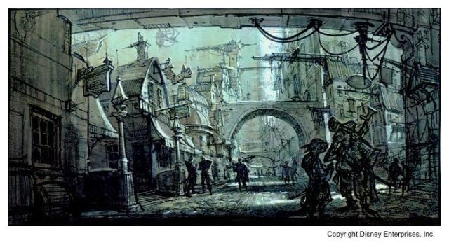 La planète au trésor : un nouvel univers - Photos et affiches. 41 Artwork Concept art La planète au trésor : un nouvel univers Disney Treasure Planet