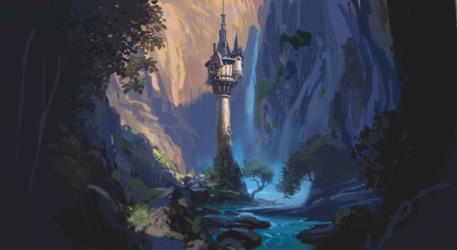 Raiponce - Photos et affiches. 61 Artwork Concept art Raiponce Disney Tangled