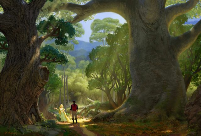 Raiponce - Photos et affiches. 58 Artwork Concept art Raiponce Disney Tangled