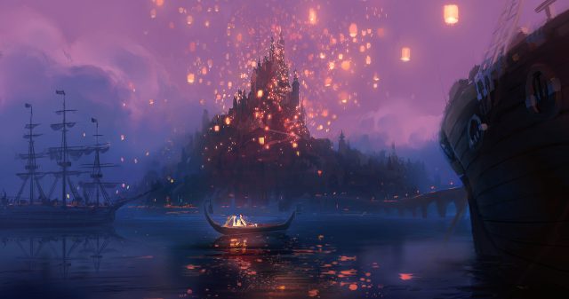 Raiponce - Photos et affiches. 53 Artwork Concept art Raiponce Disney Tangled