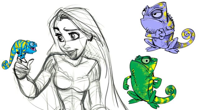 Raiponce - Photos et affiches. 50 Artwork Concept art Raiponce Disney Tangled