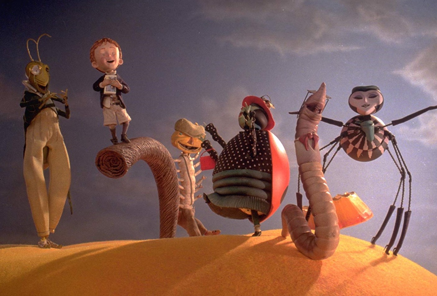Image james pêche géante giant peach disney