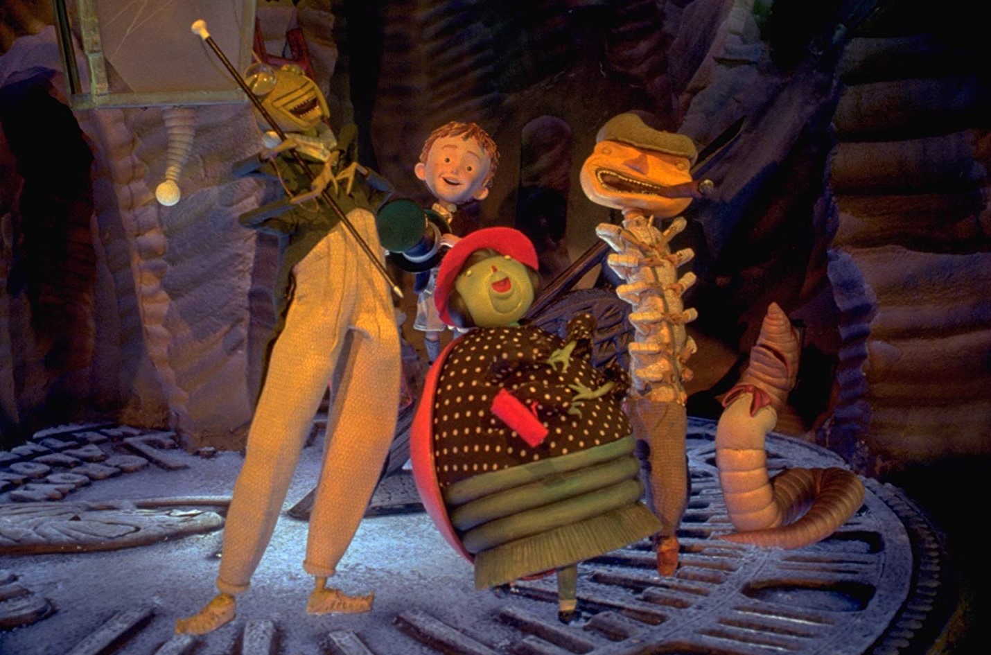 Image james pêche géante giant peach disney