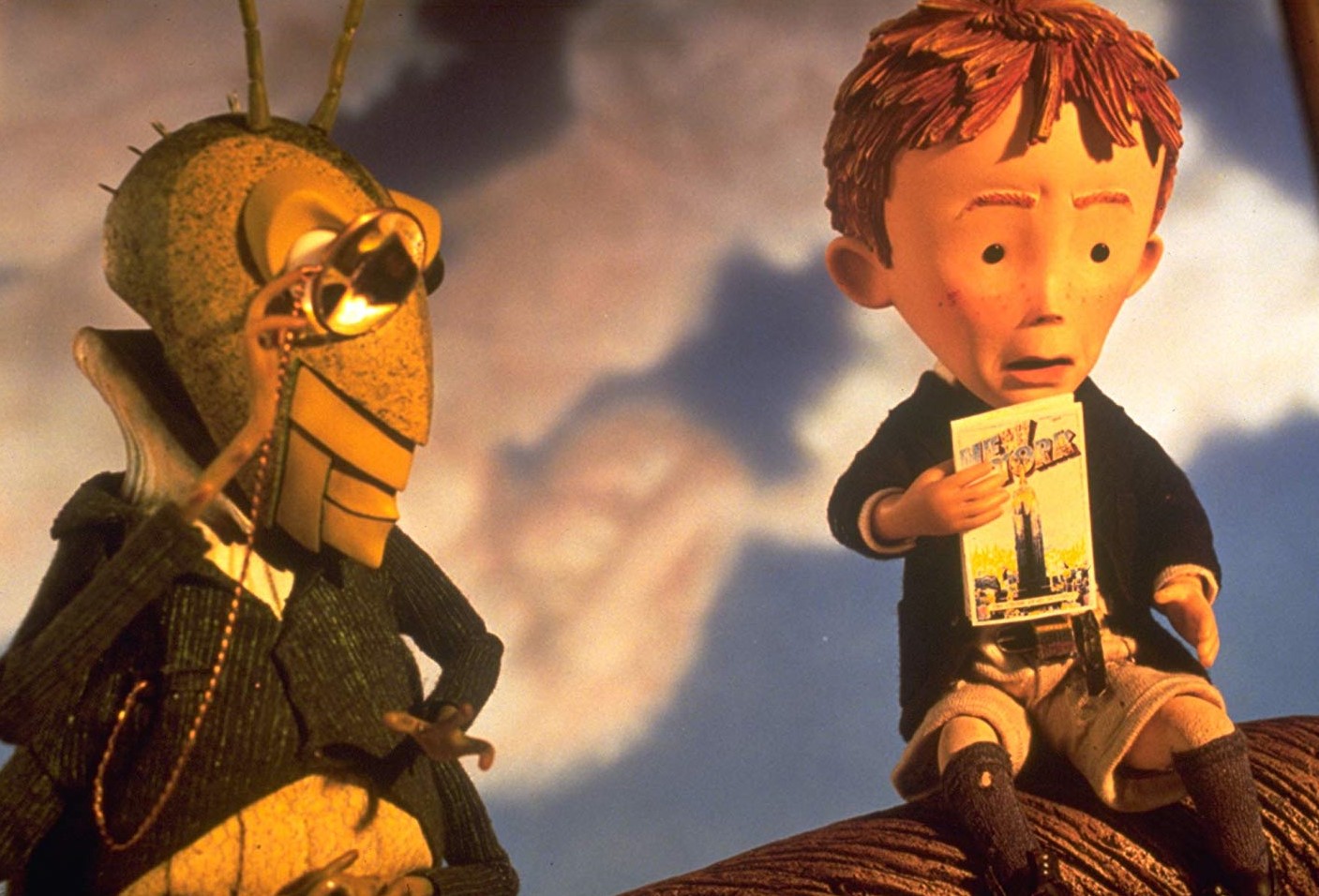Image james pêche géante giant peach disney