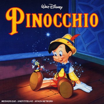La bande originale de Pinocchio. 1 Disney bande originale soundtrack album pinocchio