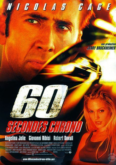 60 secondes chrono - Streaming. 1 Affiche Poster 60 secondes chrono gone disney touchstone