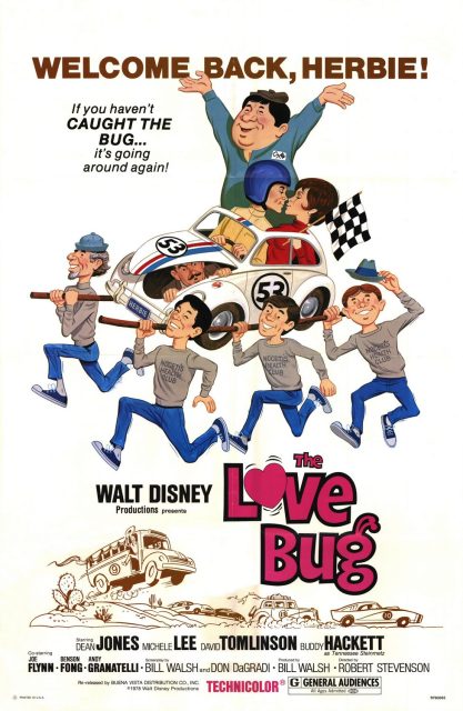 Un amour de Coccinelle - Photos et affiches. 2 Affiche Poster amour coccinelle love bug disney
